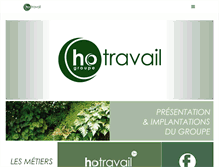 Tablet Screenshot of hotravail.com